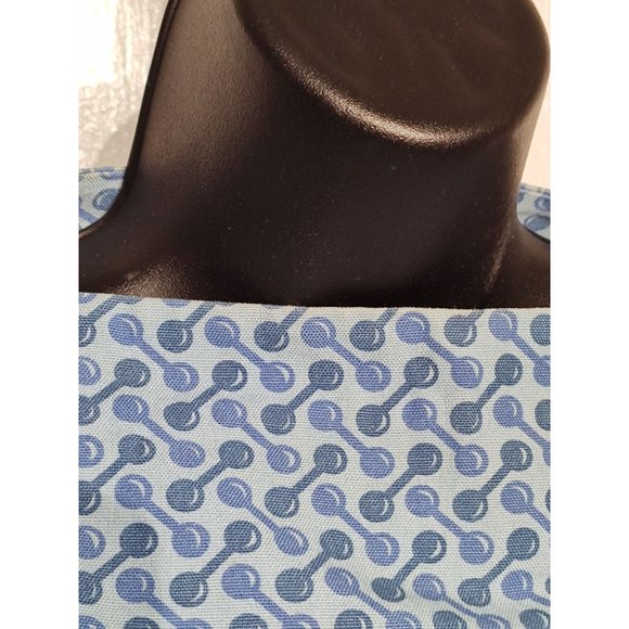 1950's-60's Sleeveless Blue Homemade top - Picture 3 of 9